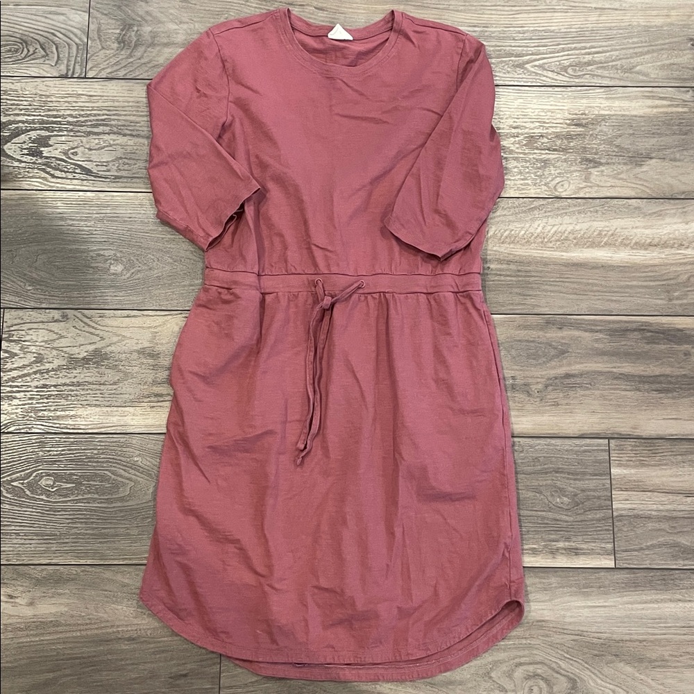Pact Women's Mauve Dress